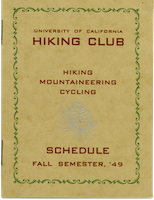 UCHC Fall 1949 Schedule